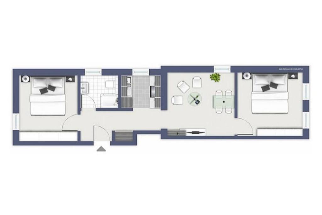 Villa Baltica Wohnung 01 Даме Экстерьер фото
